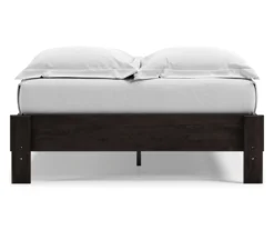 Piperton Black Full Platform Bed Base -Best Furniture Store 810591751 3