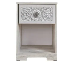 Paxberry Whitewash Nightstand