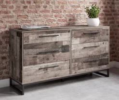 Neilsville Gray 6-Drawer Dresser -Best Furniture Store 810591821 8 1