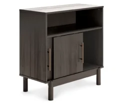 Brymont Dark Gray Sliding Door Accent Cabinet -Best Furniture Store 810591843 2