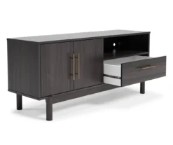 59" Brymont Dark Gray TV Stand -Best Furniture Store 810592174 2