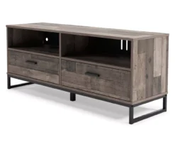 59" Neilsville Brown TV Stand -Best Furniture Store 810592176 1