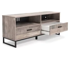 59" Neilsville Multi-Gray TV Stand -Best Furniture Store 810592177 2