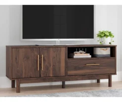 59" Calverson Mocha TV Stand -Best Furniture Store 810592178 8
