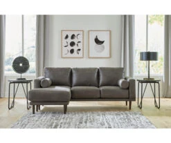 Signature Design By Ashley Arroyo Faux Leather Sofa Chaise -Best Furniture Store 810594573 5