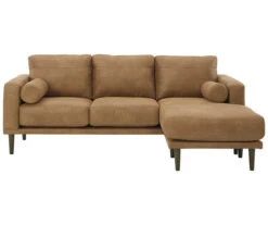 Signature Design By Ashley Arroyo Faux Leather Sofa Chaise -Best Furniture Store 810594574 1