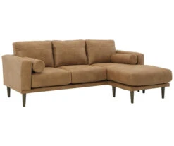 Signature Design By Ashley Arroyo Faux Leather Sofa Chaise -Best Furniture Store 810594574 5 1