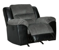 Earhart Slate Faux Leather Rocker Recliner 10 Earhart Slate Faux Leather Rocker Recliner -Best Furniture Store 810594581 5