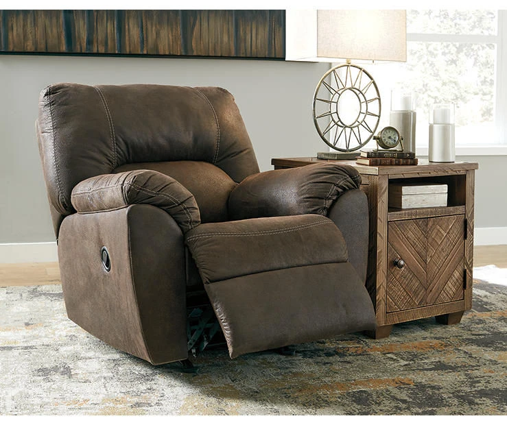 Tambo Canyon Faux Leather Rocker Recliner 3 Tambo Canyon Faux Leather Rocker Recliner - Image 3