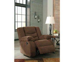 Tulen Chocolate Rocker Recliner -Best Furniture Store 810594624 3