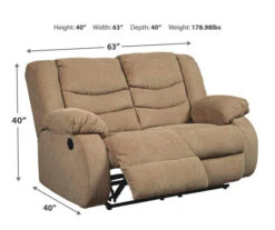 Tulen Mocha Reclining Loveseat 15 Tulen Mocha Reclining Loveseat -Best Furniture Store 810594629 4 1