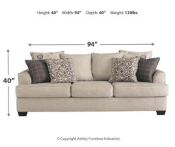 Velletri Pewter Sofa -Best Furniture Store 810594666 3