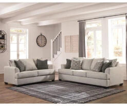 Velletri Pewter Sofa -Best Furniture Store 810594666 810594667