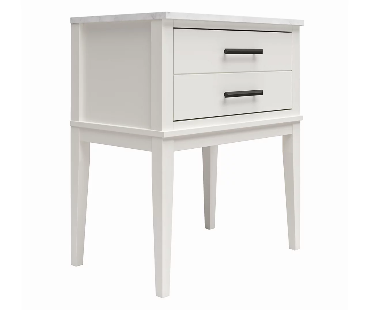 Ameriwood Madison Lane Faux Marble Nightstand 9 Ameriwood Madison Lane Faux Marble Nightstand - Image 9
