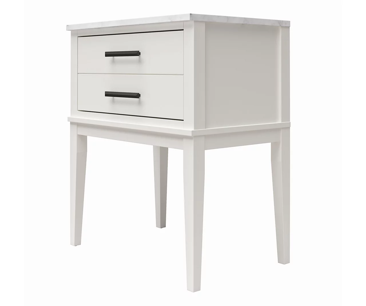 Ameriwood Madison Lane Faux Marble Nightstand 10 Ameriwood Madison Lane Faux Marble Nightstand - Image 10