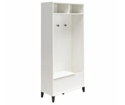 Evolution Amplus White Gym Storage Cabinet -Best Furniture Store 810597746