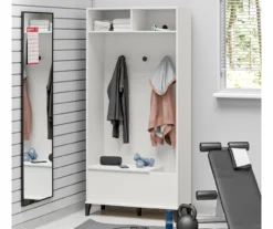 Evolution Amplus White Gym Storage Cabinet -Best Furniture Store 810597746 6