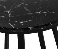 Monarch Faux Marble & Metal Accent Table -Best Furniture Store 810598395 A8 1