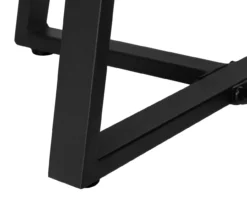 Monarch Faux Marble & Metal Accent Table -Best Furniture Store 810598395 A8 2