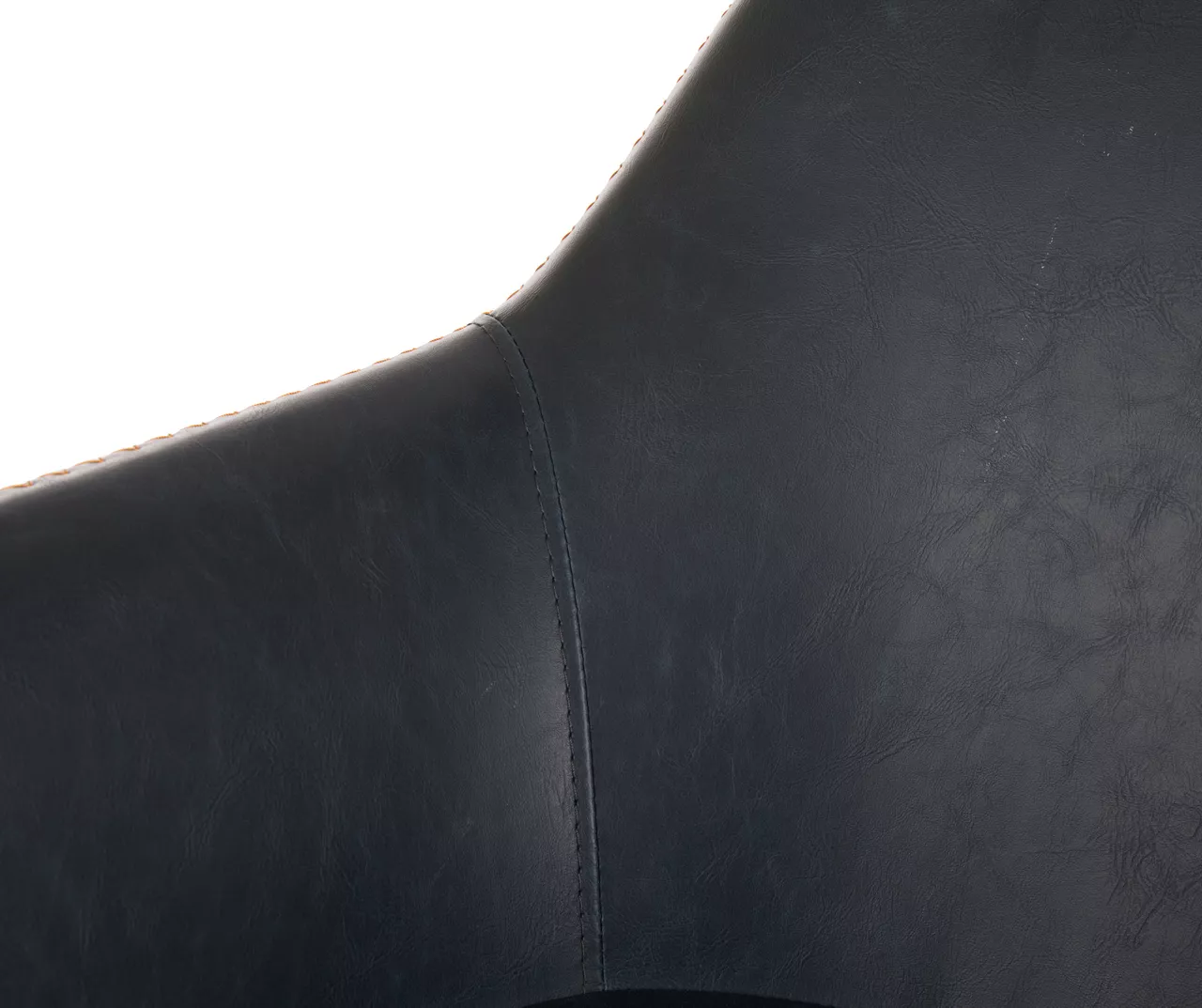 Glitzhome Mid-Century Modern Faux Leather Dining Chairs, 2-Pack 9 Glitzhome Mid-Century Modern Faux Leather Dining Chairs, 2-Pack - Image 9