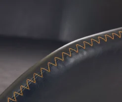 Mid-Century Modern Navy Faux Leather Dining Chairs, 2-Pack 10 Mid-Century Modern Navy Faux Leather Dining Chairs, 2-Pack -Best Furniture Store 810598714 A0 5