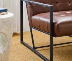 Glitzhome Modern Industrial Faux Leather Accent Chairs, 2-Pack 29 Glitzhome Modern Industrial Faux Leather Accent Chairs, 2-Pack -Best Furniture Store 810598913 A0 6