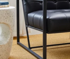 Glitzhome Modern Industrial Faux Leather Accent Chairs, 2-Pack 22 Glitzhome Modern Industrial Faux Leather Accent Chairs, 2-Pack -Best Furniture Store 810598914 A0 6