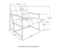 Glitzhome Modern Industrial Faux Leather Accent Chairs, 2-Pack 24 Glitzhome Modern Industrial Faux Leather Accent Chairs, 2-Pack -Best Furniture Store 810598914 A0 8