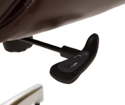 Dark Brown Mid-Century Modern Faux Leather Executive Office Chair -Best Furniture Store 810598937 A0 7