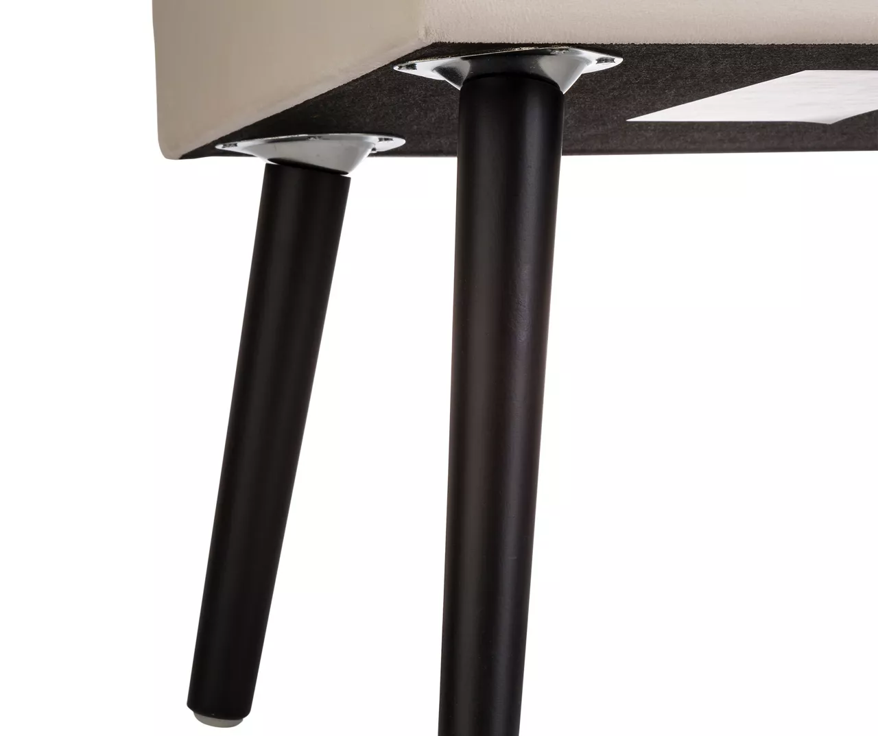 Seashell White Velvet Suitcase Storage Stool 6 Seashell White Velvet Suitcase Storage Stool - Image 6