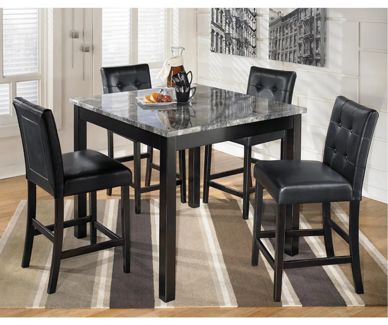 Maysville 5-Piece Counter-Height Dining Set 2 Maysville 5-Piece Counter-Height Dining Set - Image 2