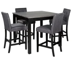 Garvine 5-Piece Counter-Height Dining Set