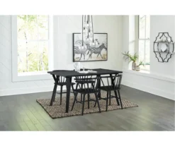 Otaska Rectangular Dining Table -Best Furniture Store 810599561 2