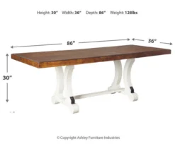Valebeck Extension Leaf Dining Table -Best Furniture Store 810599574 3