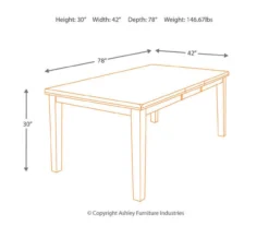 Ralene Extension Leaf Dining Table -Best Furniture Store 810599579 5