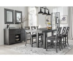 Myshanna Extension Leaf Counter-Height Dining Table 15 Myshanna Extension Leaf Counter-Height Dining Table -Best Furniture Store 810599581