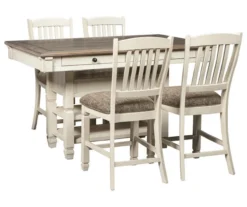 Bolanburg Counter-Height Dining Table With Wine Bottle Storage 19 Bolanburg Counter-Height Dining Table With Wine Bottle Storage -Best Furniture Store 810599589 4