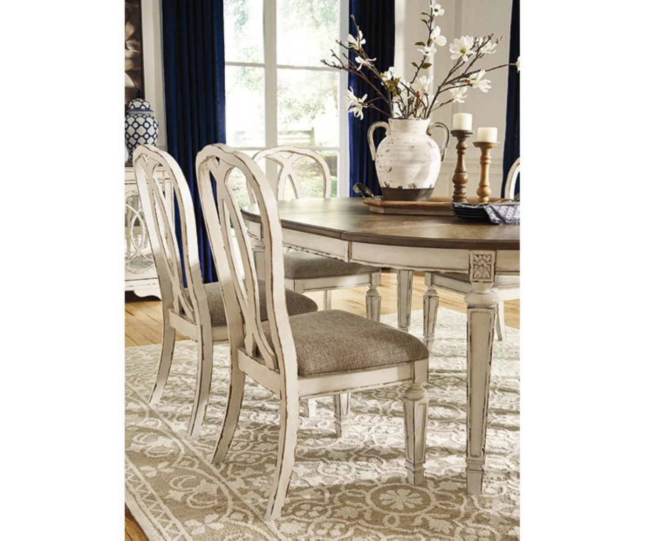 Raelyn Oval Extension Leaf Dining Table 3 Raelyn Oval Extension Leaf Dining Table - Image 3