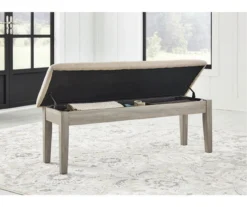 Parellen Upholstered Storage Dining Bench 11 Parellen Upholstered Storage Dining Bench -Best Furniture Store 810599596 5
