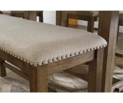 Moriville Upholstered Counter-Height Dining Bench 8 Moriville Upholstered Counter-Height Dining Bench -Best Furniture Store 810599606 2