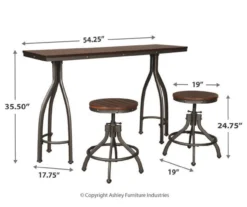 Odium 3-Piece Counter-Height Dining Set 13 Odium 3-Piece Counter-Height Dining Set -Best Furniture Store 810599614 5