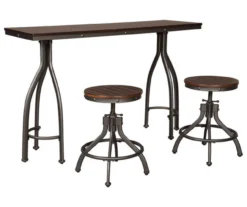 Odium 3-Piece Counter-Height Dining Set