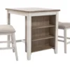 Nutley 3-Piece Storage Counter-Height Dining Set
