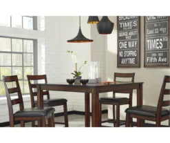 Coviar 5-Piece Counter-Height Dining Set -Best Furniture Store 810599621 2