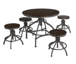 Odium 5-Oiece Counter-Height Dining Set
