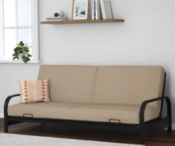 DHP Elbern Black Metal Futon With Cover -Best Furniture Store 810599700 B0 02