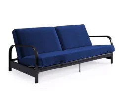 DHP Elbern Black Metal Futon With Cover -Best Furniture Store 810600181 A3