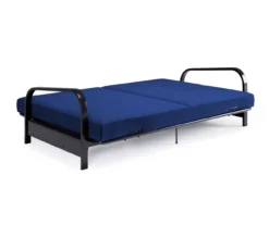 DHP Elbern Black Metal Futon With Cover -Best Furniture Store 810600181 A9