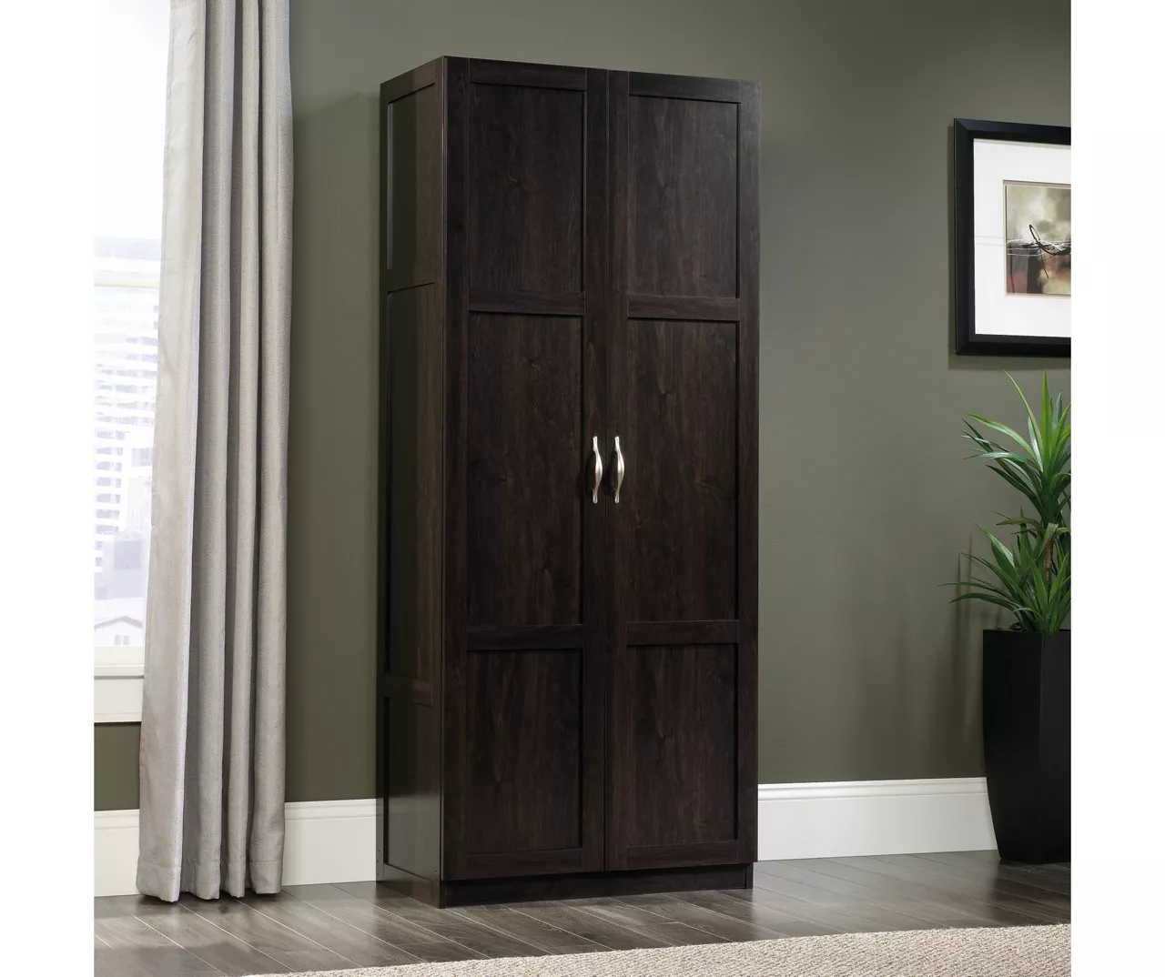 Sauder 2-Door Storage Cabinet 1 Sauder 2-Door Storage Cabinet