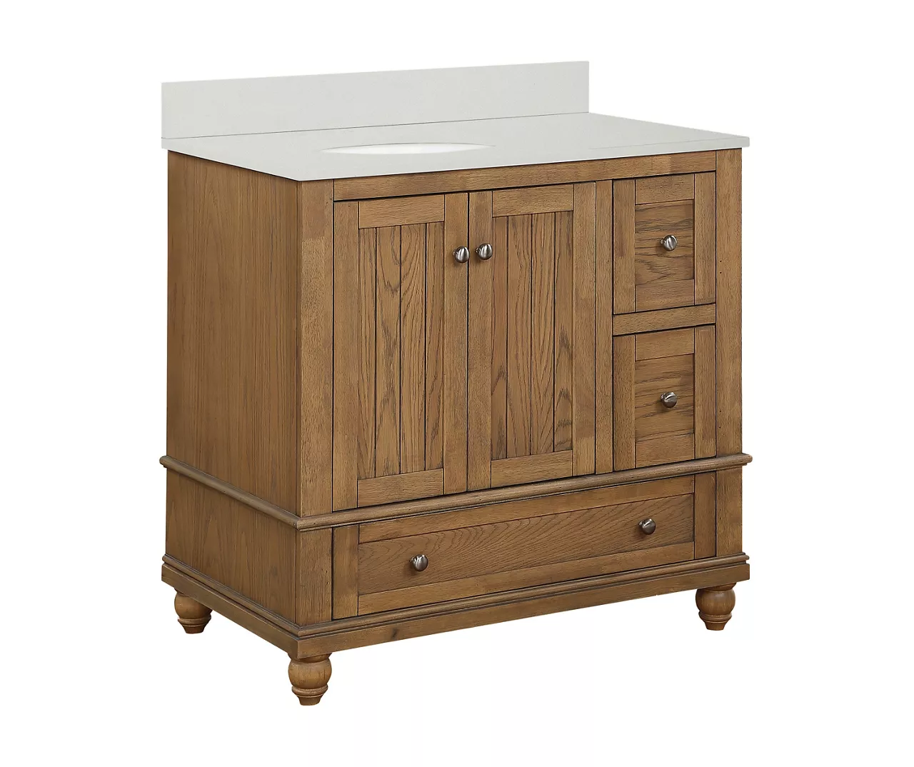 DHP Atwater Living Jazmyn Bathroom Vanity With White Sink 2 DHP Atwater Living Jazmyn Bathroom Vanity With White Sink - Image 2